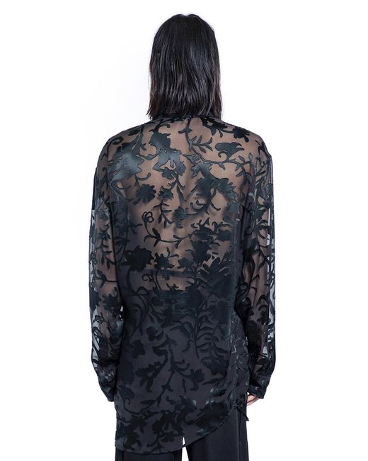 Ann Demeulemeester Blue Mark High Comfort Shirt for men