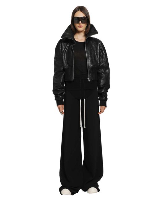 Rick Owens Black The Tower Basic Rib