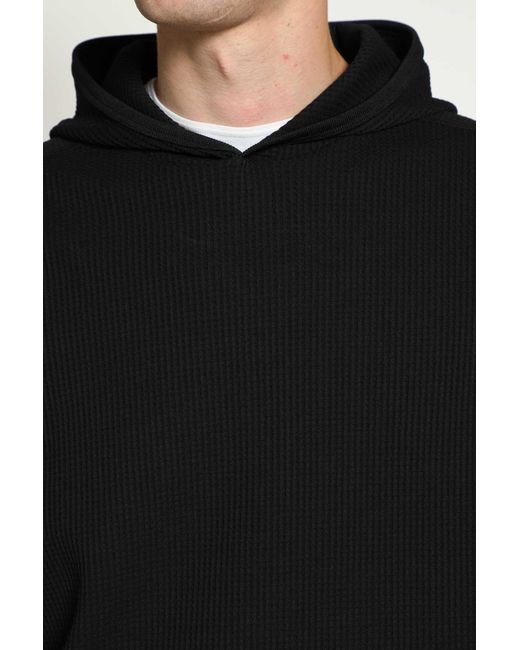 Laminar Black Honeycomb Cotton Jersey for men
