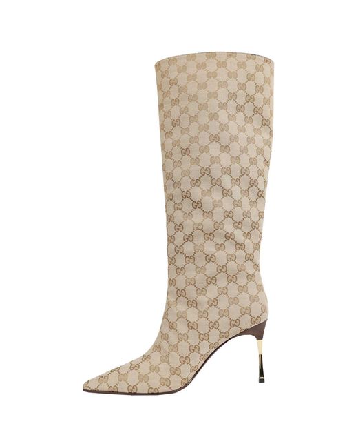Gucci Brown Bombshell Boots