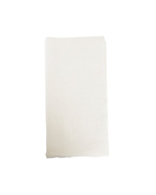 Destin White Emily Quadra Scarf for men