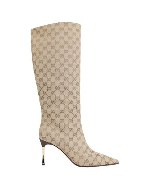 Gucci Brown Bombshell Boots