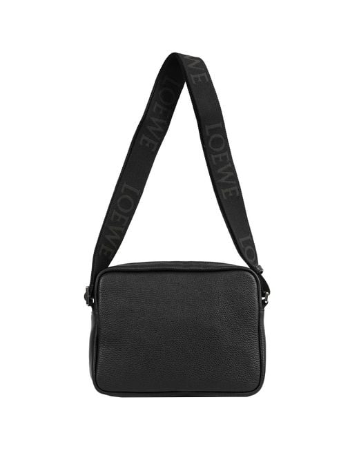 Loewe Black Pebble Messenger Medium for men