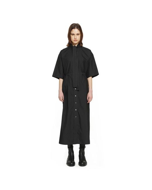 Lemaire Black Reversible Tube Dress