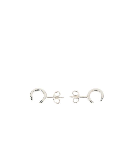 Bijules Metallic Earpod Stud Earrings