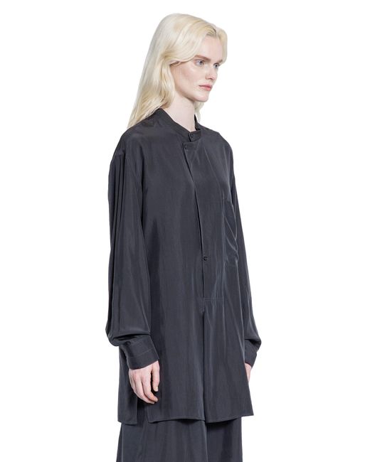 Lemaire Blue Soft Blouse