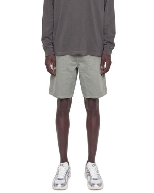 Carhartt Gray Og Double Knee Short for men