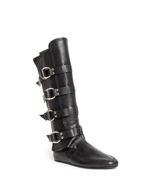 Ann Demeulemeester Black Siver Boots for men