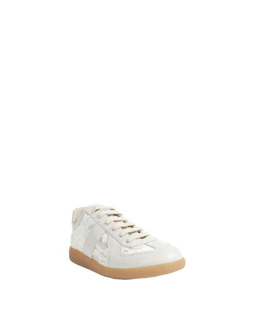 Maison Margiela White Replica Sneakers