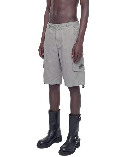 Martine Rose Gray Utility Shorts for men