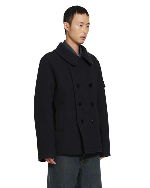 Stone Island Black 4100040 Jacket for men