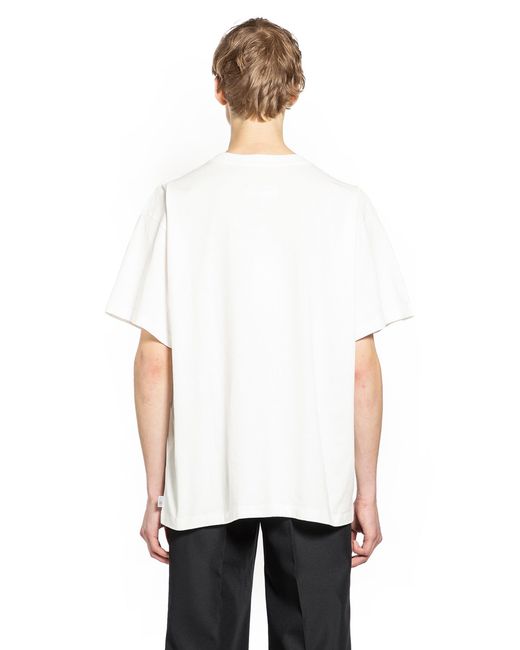 MM6 by Maison Margiela White Key T-Shirt for men