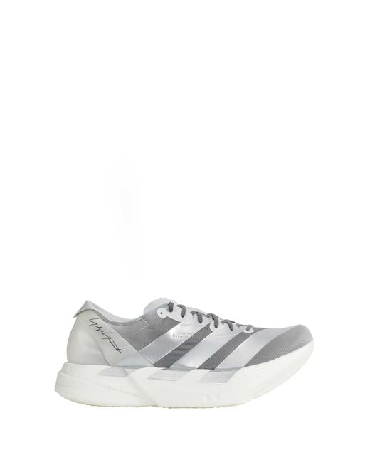 Y-3 White Adios Pro 4 Sneakers for men