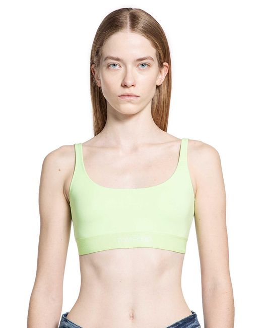 Tom Ford Green Modal Bralette