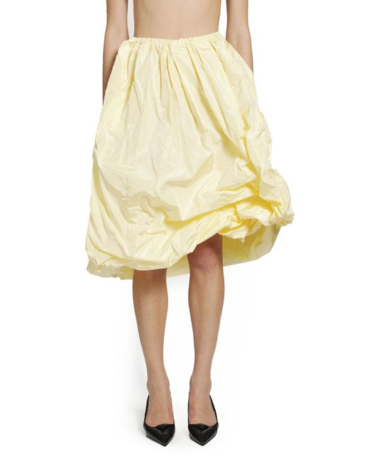 Prada Blue Technical Taffeta Skirt