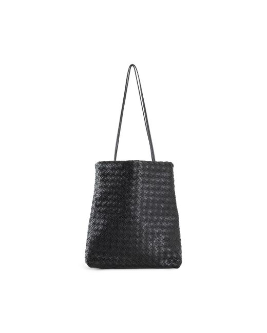 The Row Black Lilou Woven Bag