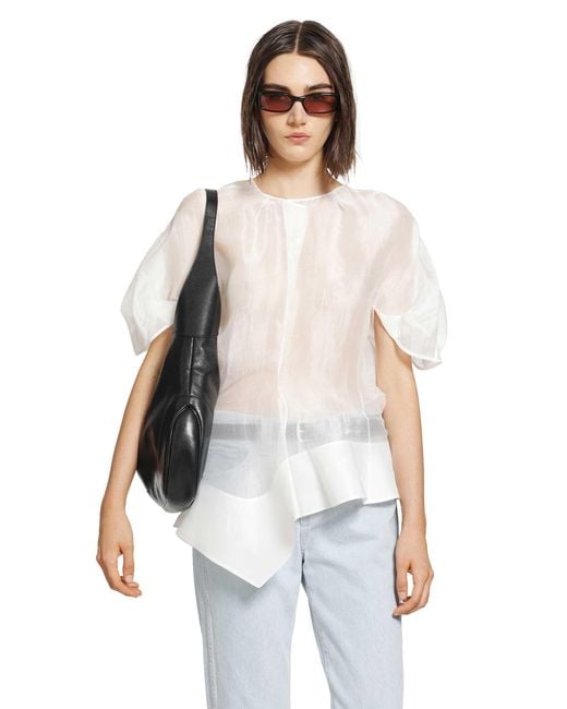 Khaite White Rumi Top