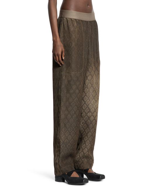 Uma Wang Green Palmer Pants