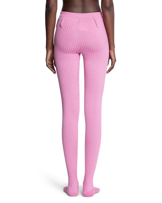 Prada Pink Cotton Stockings