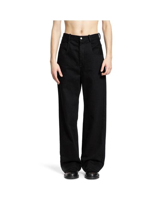 Ann Demeulemeester Black Claire 5-Pockets Comfort Jeans
