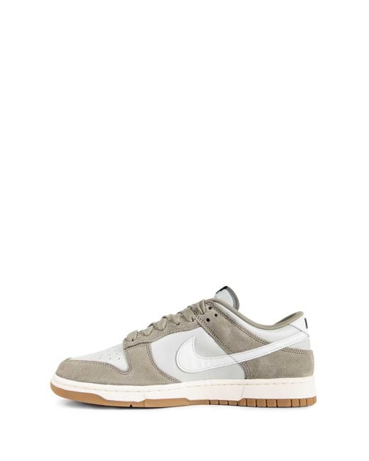 Nike White Dunk Low Retro Se Sneakers for men