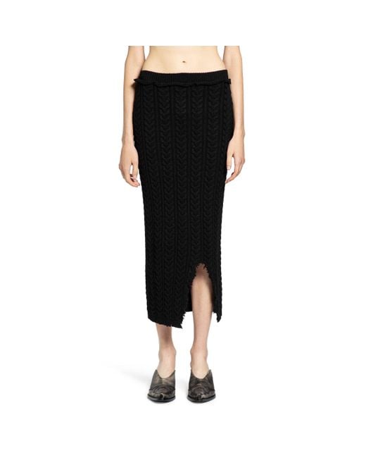 Laneus Black Skirts