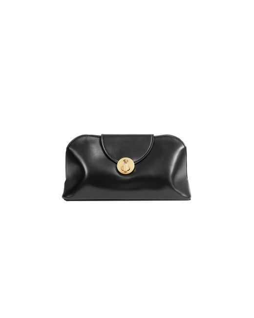 Versace Black Vivian Nappa Clutch