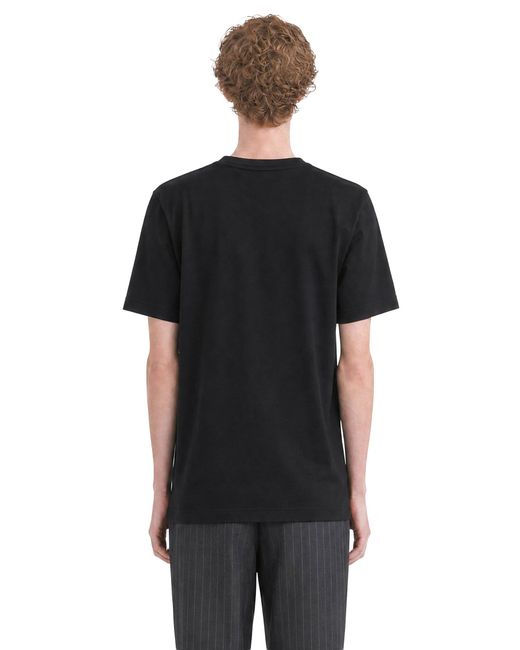 Burberry Black Cotton T-Shirt for men