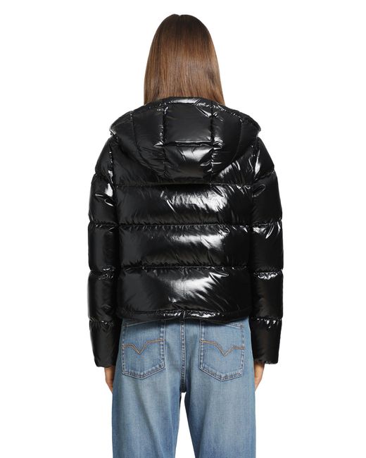 Moncler Black Niveole Short Down Jacket