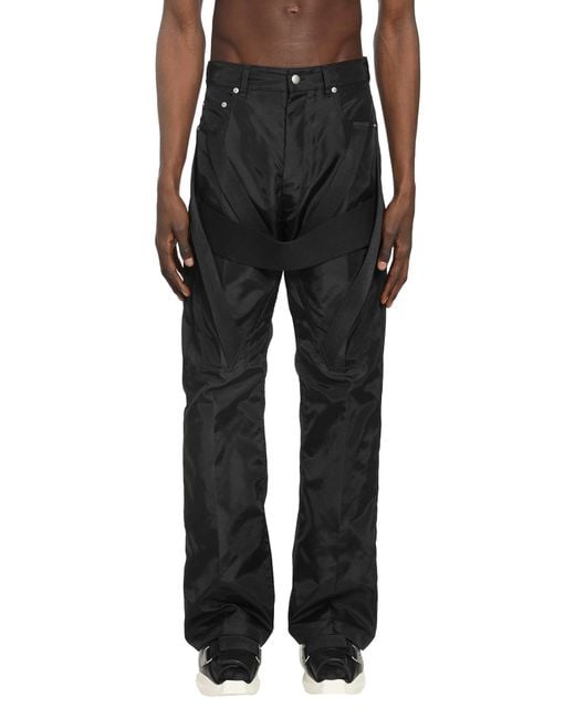 Rick Owens Black Temple Megastrapped Geth for men