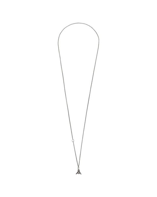 Werkstatt:münchen Metallic Chain Mini Bee for men