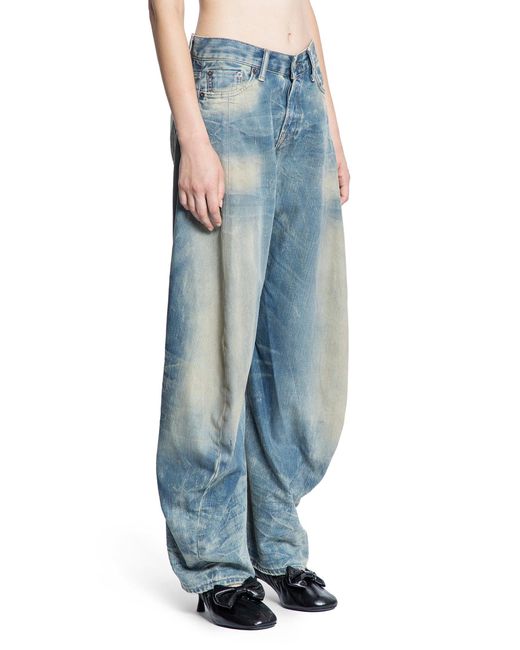 Acne Blue Relaxed Fit Jeans 2006