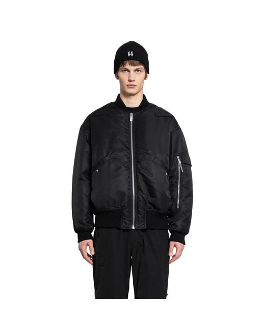 44 Label Group Black Profiler Bomber for men