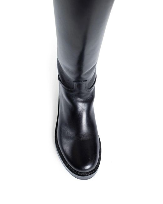 Ann Demeulemeester Black Boots
