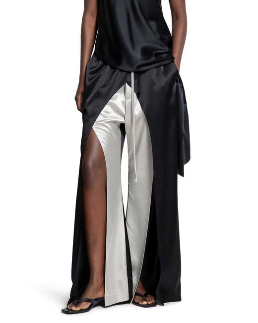 Ssheena Black Satin Pants