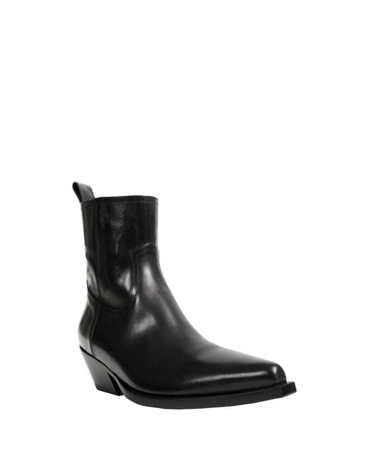 Ann Demeulemeester Black Imme Pointy Ankle Boots