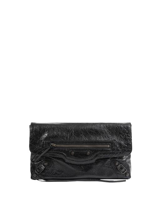 Balenciaga Black Le City Clutch