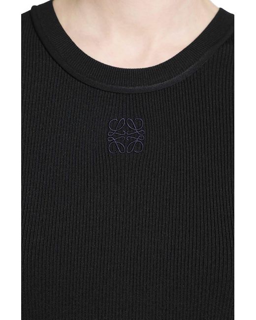 Loewe Black Anagram Tank Top