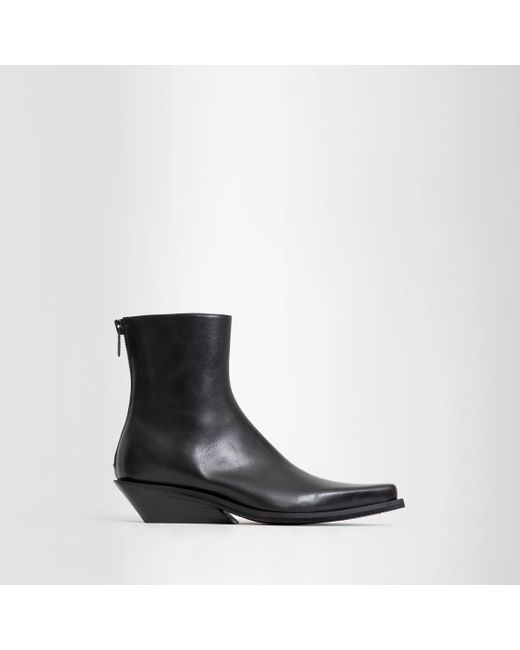 Ann Demeulemeester Black Boots for men