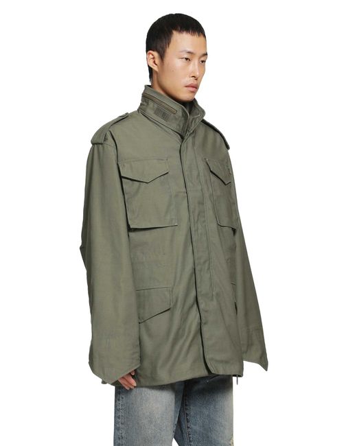 Alpha Industries Green 65 Heritage Jacket for men