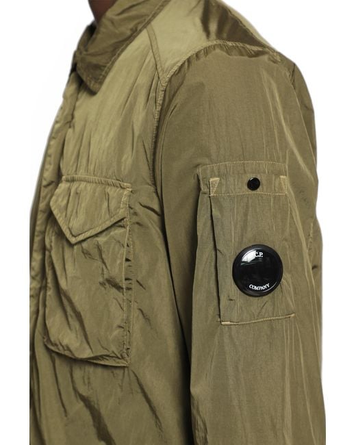C P Company Green Chrome-R Overshirt for men