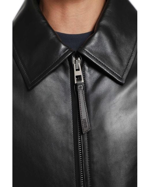 Loewe Black Zip-Up Jacket for men