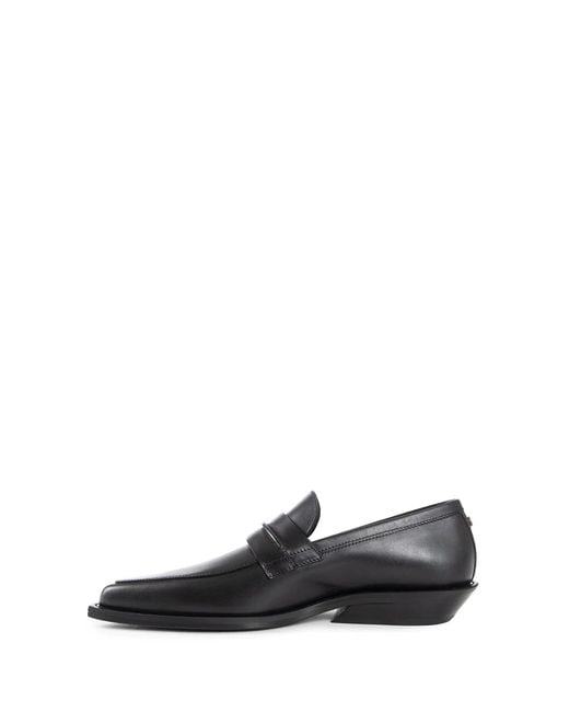 Ann Demeulemeester Black Rappana Pointy Loafers