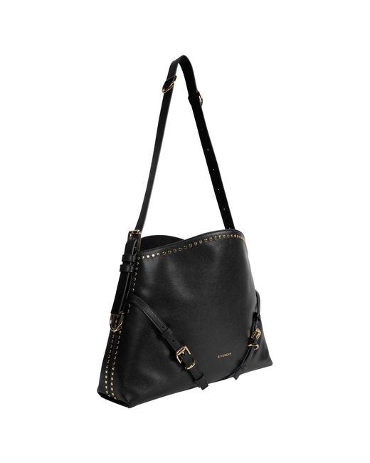 Givenchy Black Voyou Medium Bag