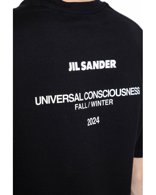 Jil Sander Black T-shirts for men
