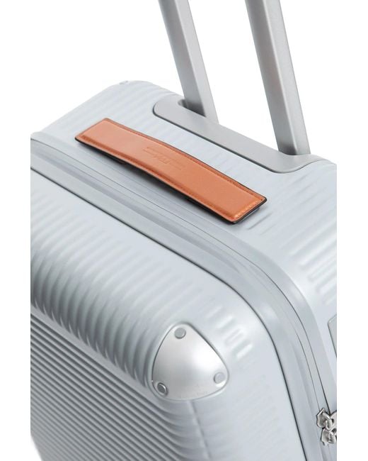 Fpm Blue Bank Light Spinner Deluxe Suitcase for men