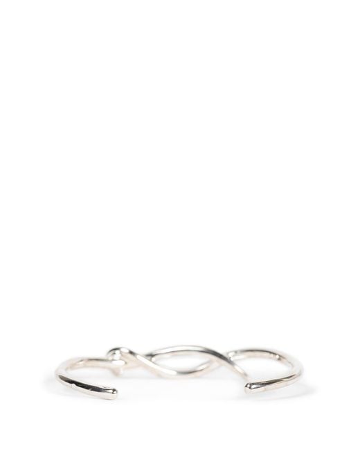 LUCAS BAEUR Metallic Rhizoe Bracelet for men