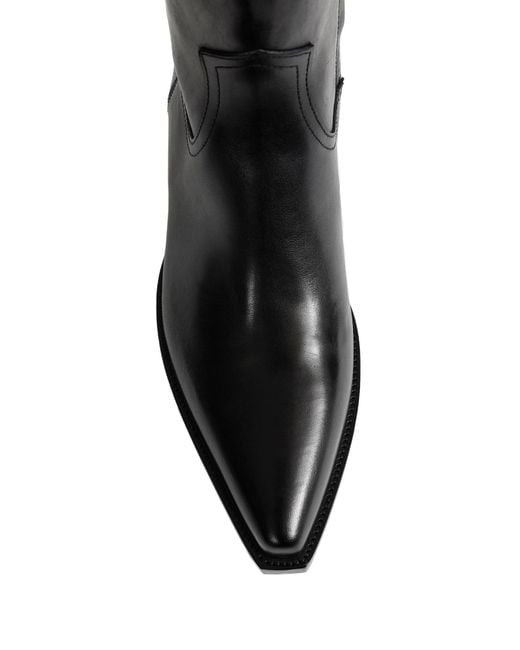 Ann Demeulemeester Black Imme Pointy Ankle Boots