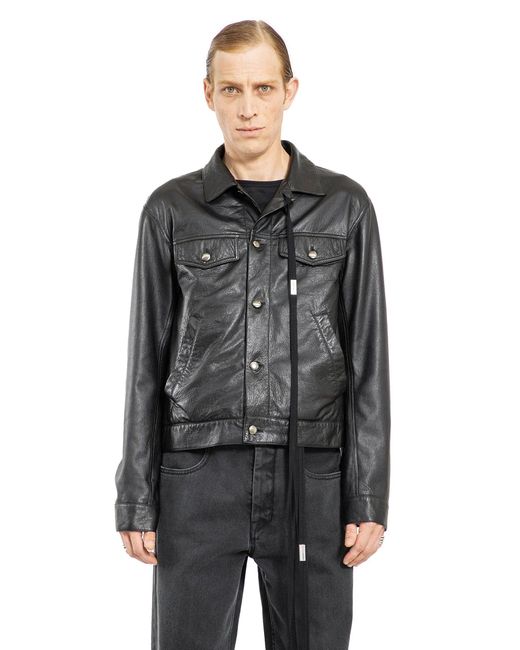 Ann Demeulemeester Gray Raf 5 Pocket Standard Blouson for men