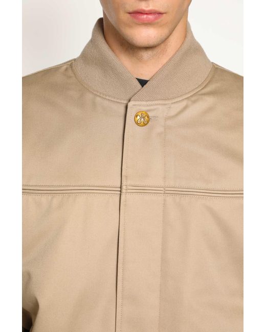 Willy Chavarria Natural Gas Station Quilted Bomber Jacket for men